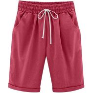 Denim Shorts Stretchy for Women Summer Casual Bermuda Shorts Seamed Front Stretchy Denim Shorts Denim Short Jeans