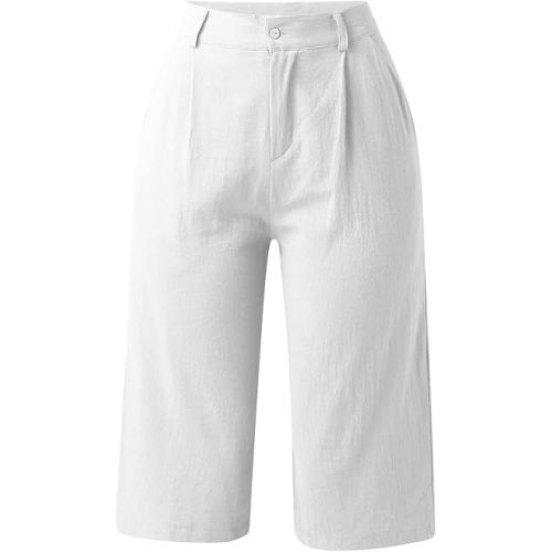 제네릭 Womens Short 2024 Summer Plus Size Hiking Outdoor Lounge Shorts Relaxed Fit High Waist Drawstring Shorts
