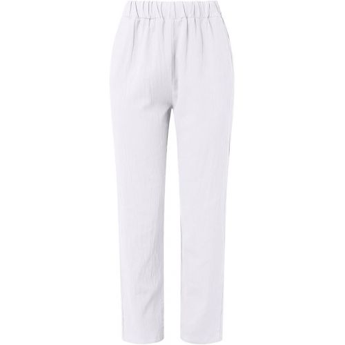 제네릭 Linen Blend Wide Leg Pants High Waisted Casual Pants High Waisted Work Pants 2024 Summer Outfits