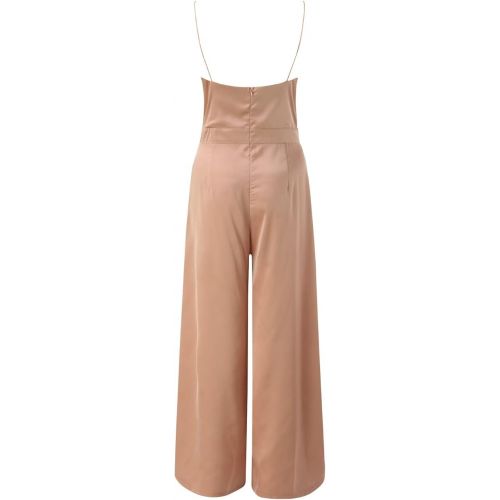 제네릭 Women's Short Sleeve Jumpsuits Sleeveless Spaghetti Strap Boho Dressy 2024 Trendy Outfits Clothes Rompers With Pockets