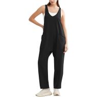 Jumpsuits for Women Casual Jumpers Wide Leg Linen Jumpsuit Romper Dressy Trendy Outfits Clothes Rompers With Pockets