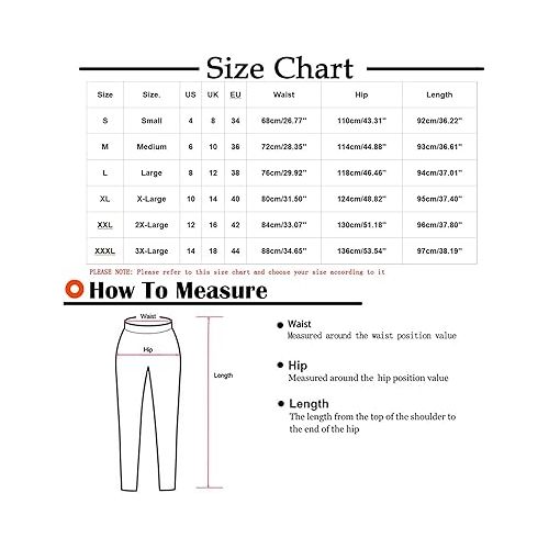 제네릭 Summer Pants for Women Casual Pants Plaid Trendy Pants Baggy Elastic Waist Straight Leg Comfy Trousers with Pockets