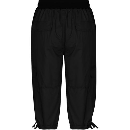 제네릭 Cargo Capris Pants for Women Summer Casual Drawstring Low Waisted Hiking Jogger Pants Lightweight Outdoor Cotton Capri Pants