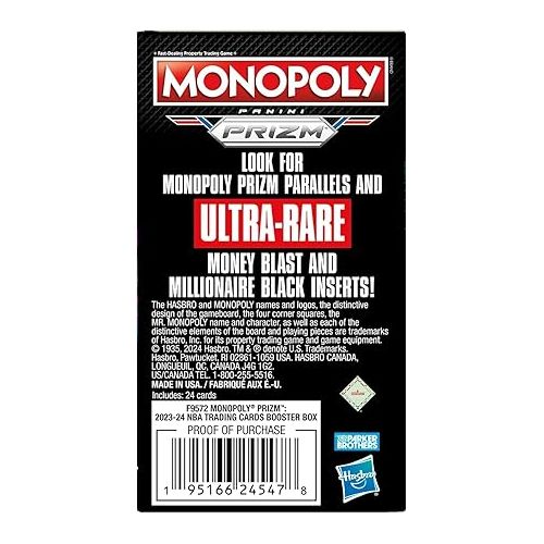 제네릭 2023-24 Panini Prizm Monopoly NBA Basketball Blaster Booster Box