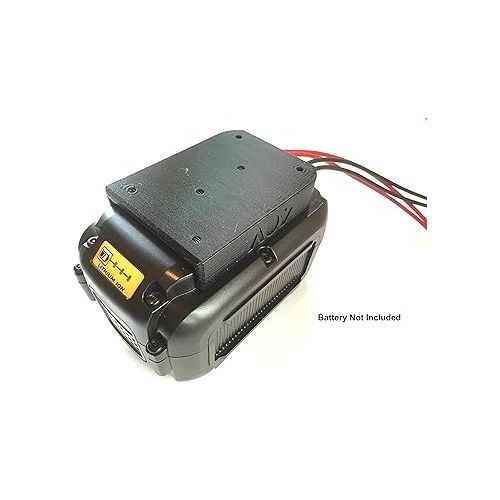 제네릭 Adapter for DEWALT 40V Battery Batteries 12 Gauge Power Output Lithium NO-Latch