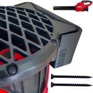 Milwaukee M18 Leaf Blower Wall Mount Compatible with 2724-20, 2724-21 - Heavy-Duty Black Wall Mounting Bracket Holder Storage Hook