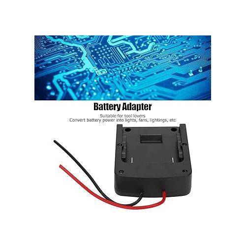 제네릭 Generic Battery Adapter for Bosch 14.4V/18V Lithium Convert to DIY Cable Output Electronic Component, Genericnr734wthk2