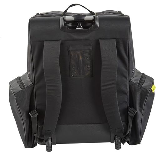 제네릭 Bauer Elite Wheel Backpack Bag, Black, Junior '21