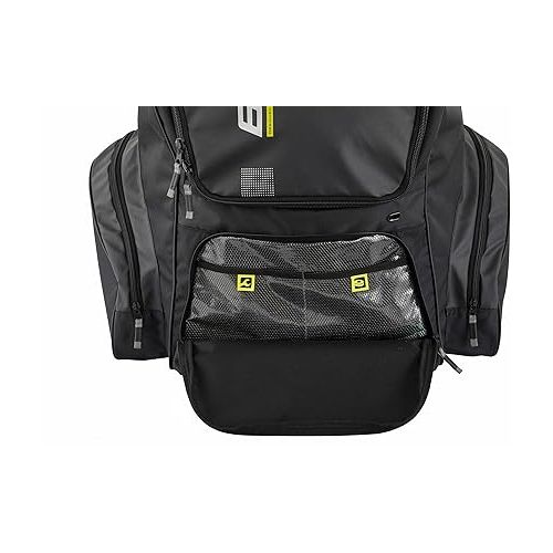 제네릭 Bauer Elite Wheel Backpack Bag, Black, Junior '21