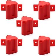 5PCS M12 Tool Holder and Tool Storage Compatible with Milwaukee Drill Holder, Dirll Holder Wall Mount for Milwaukee M12 Drill, DIY Drill Tool Hanger Power Tool Storage Vertical Drill Mount