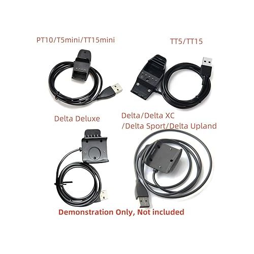 제네릭 Replacement Garmin TT15Mini Charging Clip Charger TB10 PT10 PT6 T5 Mini for Garmin PRO Series