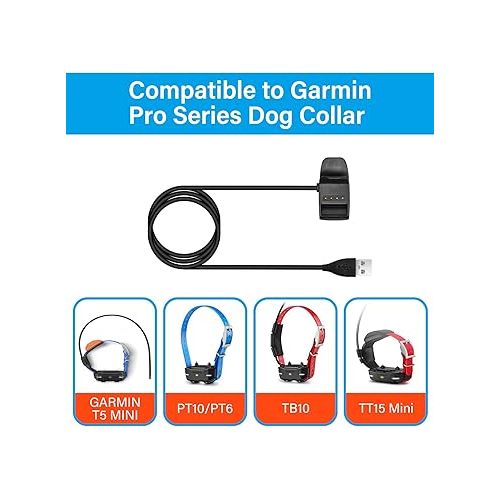 제네릭 Replacement Garmin TT15Mini Charging Clip Charger TB10 PT10 PT6 T5 Mini for Garmin PRO Series