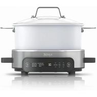 Ninja MC1101 Foodi Everyday Possible Cooker Pro, 6-in-1 Versatility, 6.5 QT, One-Pot Cooking, Replaces 10 Cooking Tools, Faster Cooking, Family-Sized Capacity, Adjustable Temp Control, White