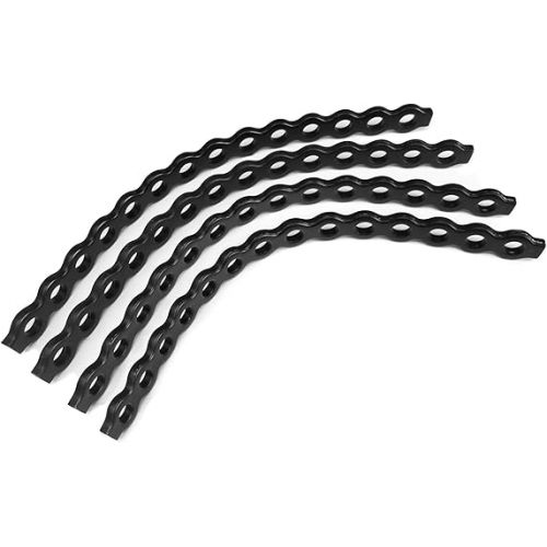 제네릭 Extra Long Rubber Bike Rack Straps 4-Pack Compatible with Thule, Yakima, Others