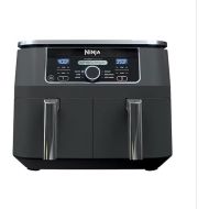 Ninja AD150 Foodi 8 Quart 6-in-1 DualZone 2-Basket Independent Cook Digital Air Fryer - Multi-Functional Kitchen Marvel with Dehydrate, Perfect for Healthy Cooking, Black