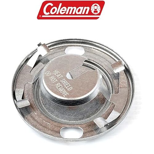 제네릭 Coleman 288A5401 Heat Shield and Frame for 2-Mantle Liquid-Fueled Lanterns, Silver