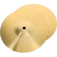 2pcs Set Cymbals Jazz Cymbal Jazz Drum Cymbal Jazz Thin Hat Cymbal Ride Cymbal Metal Drum Cymbal Jazz Drum Crash Cymbal Splash Cymbal Drum Accessories Brass Percussion Electronic