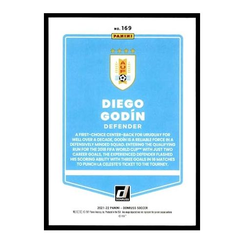 제네릭 Soccer 2021-22 Donruss Road to Qatar #169 Diego Godin
