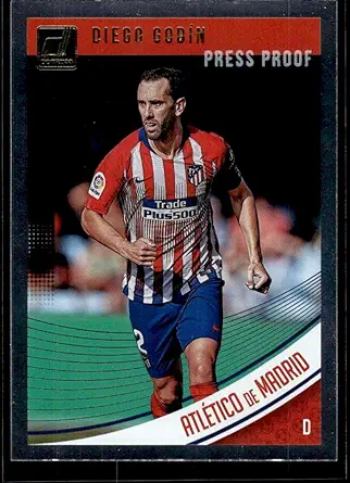 Soccer 2018-19 Donruss Press Proof Silver #49 Diego Godin