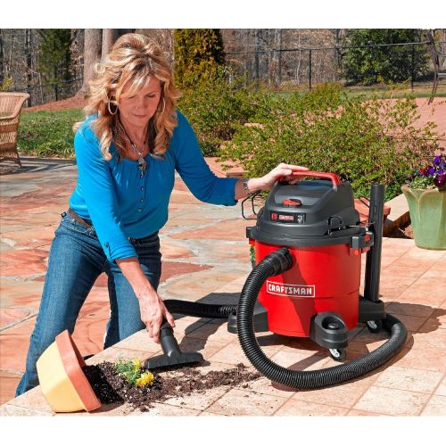 제네릭 Generic Craftsman 6 Gallon 3 Peak Horse Power HP Wet/Dry Vac 12004 Workshop