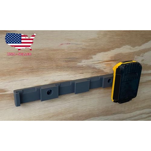 제네릭 Generic Battery Holder for 4x 20V Dewalt Batteries 20V Battery Holder Dewalt Battery Storage for Dewalt Wall Mount for Dewalt 20V Batteries