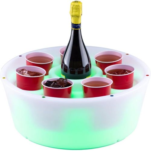 제네릭 Generic Floating Tray 2020 Pool SPA HOT TUB Float LED Tray Movable Glass Holder for HOT TUB Swim SPA