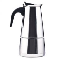 Generic 4/6/9-Cup Coffee Pot Espresso Coffee Maker-Stovetop Espresso Maker/Italian Moka Coffee Pot-Stainless Steel Coffee Cup Percolator Stove top with Permanent Filter and Heat Resistant