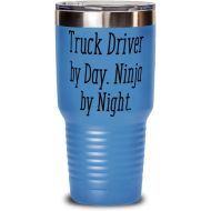 Generic Nice Truck driver 30oz Tumbler, Truck Driver by Day. Ninja by Night, Fancy for Colleagues, Birthday