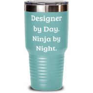 Generic Cute Designer, Designer by Day. Ninja by Night, Reusable Graduation 30oz Tumbler For Colleagues