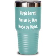 Generic Registered Nurse by Day. Ninja by Night. Registered nurse 30oz Tumbler, Best Registered nurse, Insulated Tumbler For Coworkers