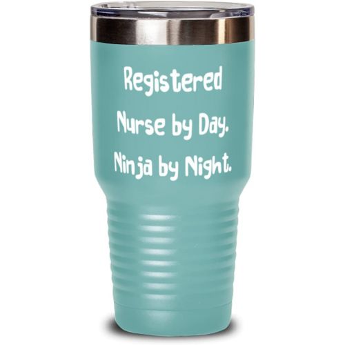제네릭 Generic Registered Nurse by Day. Ninja by Night. Registered nurse 30oz Tumbler, Best Registered nurse, Insulated Tumbler For Coworkers
