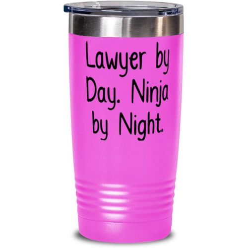 제네릭 Generic Cheap Lawyer, Lawyer by Day. Ninja by Night, Beautiful Birthday 20oz Tumbler For Men Women