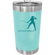 Generic Administrative Assistant For Office Manager Office Ninja Secretary Appreciation Present For Birthday, Anniversary, Valentines Day 16 Oz Teal Polar Camel Pint
