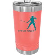 Generic Administrative Assistant For Office Manager Office Ninja Secretary Appreciation Present For Birthday, Anniversary, Valentines Day 16 Oz Coral Polar Camel Pint