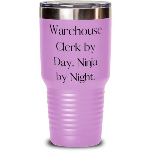 제네릭 Generic Sarcasm Warehouse clerk, Warehouse Clerk by Day. Ninja by Night, Love Birthday From Coworkers