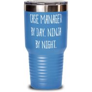 Generic Case Manager by Day. Ninja by Night. 30oz Tumbler, Case manager Insulated Tumbler, Unique s For Case manager