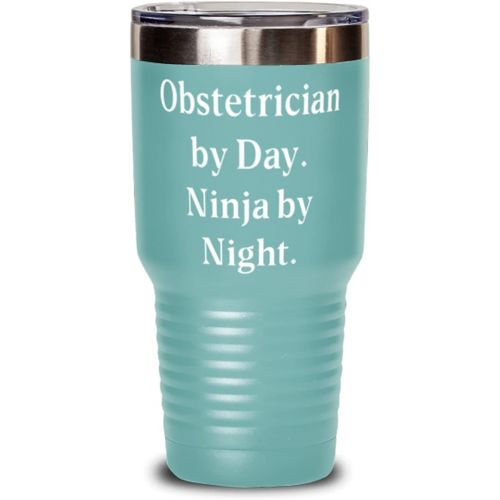 제네릭 Generic Cheap Obstetrician 30oz Tumbler, Obstetrician by Day. Ninja by Night, Special s for Colleagues, Birthday s