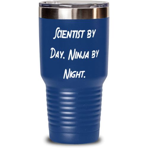 제네릭 Generic Scientist Gifts For Coworkers, Scientist by Day. Ninja by Night, Fun Scientist 30oz Tumbler, Stainless Steel Tumbler From Team Leader