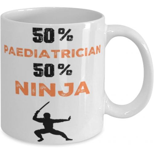 제네릭 Generic Paediatrician Ninja Coffee Mug, Paediatrician Ninja, Unique Cool Gifts For Professionals and co-workers