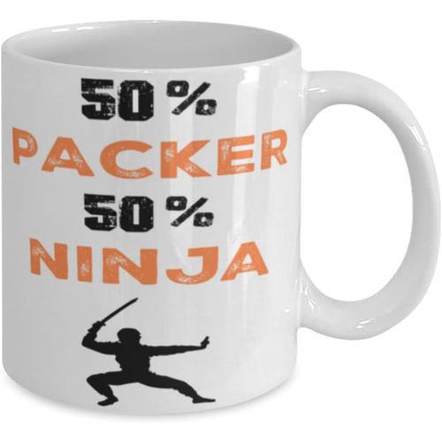 제네릭 Generic Packer Ninja Coffee Mug, Packer Ninja, Unique Cool Gifts For Professionals and co-workers