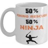 Generic Mining Rescuer Ninja Coffee Mug, Mining Rescuer Ninja, Unique Cool Gifts For Professionals and co-workers