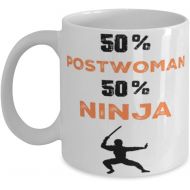 Generic Postwoman Ninja Coffee Mug, Postwoman Ninja, Unique Cool Gifts For Professionals and co-workers
