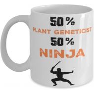 Generic Plant Geneticist Ninja Coffee Mug, Plant Geneticist Ninja, Unique Cool Gifts For Professionals and co-workers
