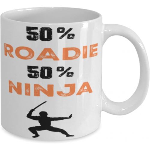 제네릭 Generic Roadie Ninja Coffee Mug, Roadie Ninja, Unique Cool Gifts For Professionals and co-workers