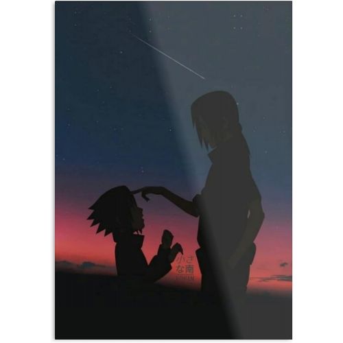 제네릭 Generic Konoha Sasuke Leaf Itachi Clan Akatsuki Ninjas Uchiha - The Best and Newest Poster for Wall Art Home Decor Room I - Customize,Multi-Size