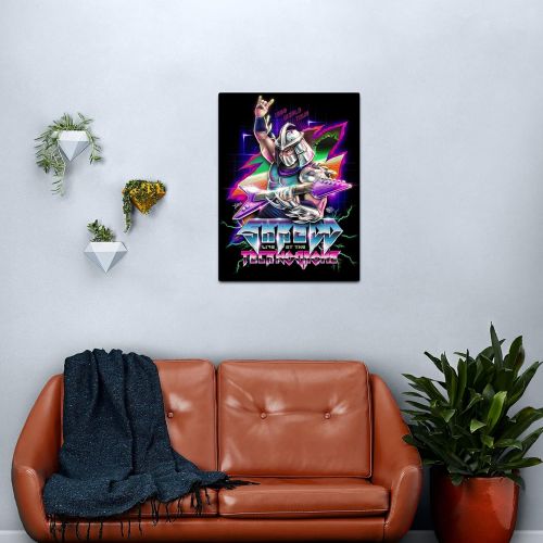 제네릭 Generic Teenage in TMNT Time Turtles Mutant Shredder Ninja TechnodromeI Impressive Posters for Room Decoration Printed with The Latest Modern Technology ! Customize