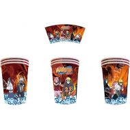 Generic Naruanime ninja theme shippuden party cups , Table decoration boys shinobi birthday party anime gang party