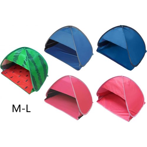 제네릭 Generic Beach Sun Shelter, Instant Sun Protection Canopy with Zippered, Beach Lounge Chair Boat, Anti UV Mini Automatic Shade Tent Canopy for Outdoor Picnic