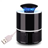 Generic Trap Killer Lamp USB Electric Nano Light-Wave Killer Glitch Zapper Light LED Black Home Accessories Home Supply