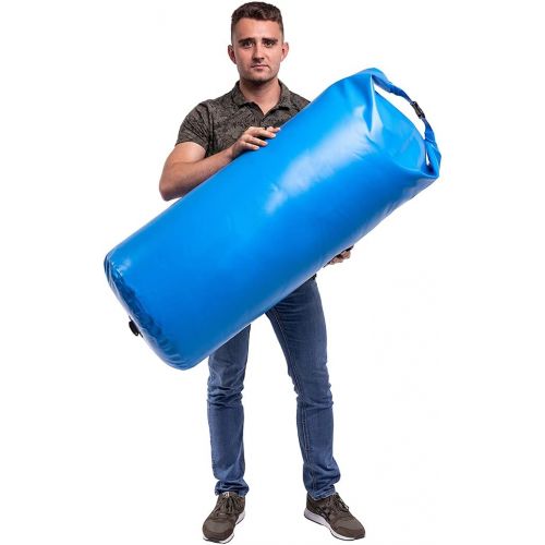 제네릭 Generic 160L Extra Large Waterproof Dry Bag ? This Large Heavy Duty PVC Roll-Top Duffel Sack Keeps Gear Dry on Boat, Kayak, Raft, Pontoon, Beach, Motorcycle and ATV